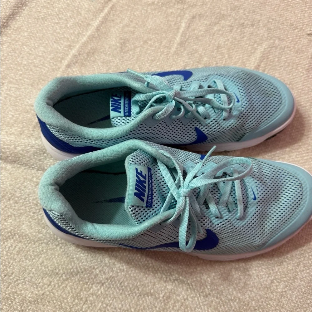 Nike Light Blue Athletic Shoes